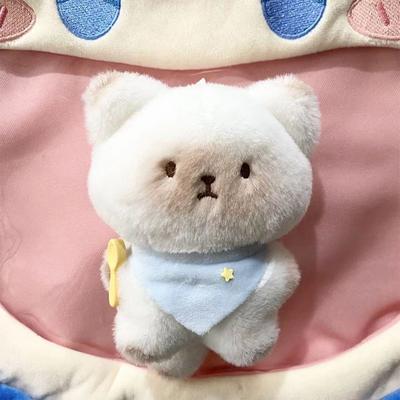 Süße siamesische Katze Plüsch Spielzeug Cartoon Kätzchen Anhänger weiche gefüllte Puppe Schlüsselanhänger Auto Schlüsselanhänger Rucksack Tasche Dekor