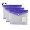 Portable Travel Folder 11 Hole Expanding File Pockets, Reusable PP Document Sleeves, Transparent Multi Purpose Storage Bag Waterproof Organizer