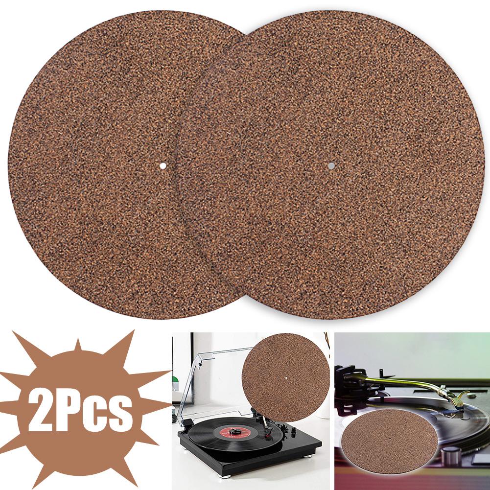 

Коврик для пластинок из пробкового каучука, антистатический, для проигрывателя виниловых пластинок, Slipmat #F