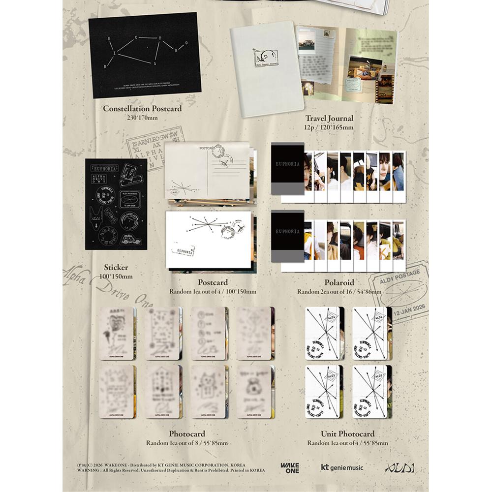 [Pre-order] ALPHA DRIVE ONE - EUPHORIA [STAR ROAD Ver.]