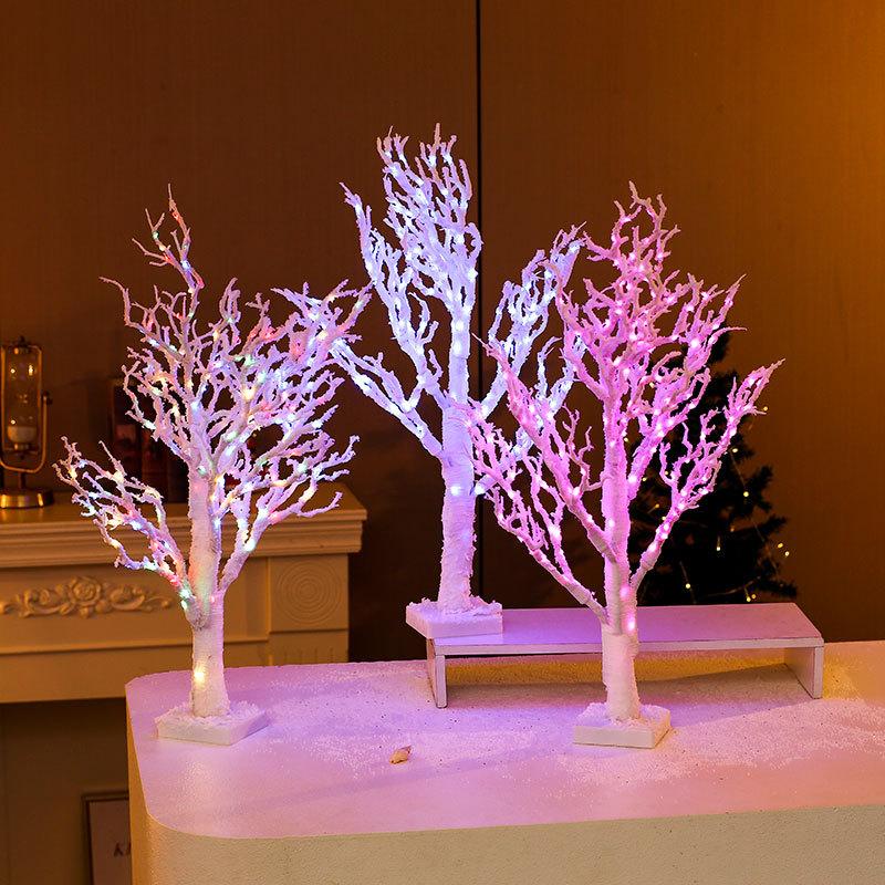 65cmPVC Illuminated Christmas Tree Decoration Christmas Decorations Window Table Top Christmas Tree Decoration