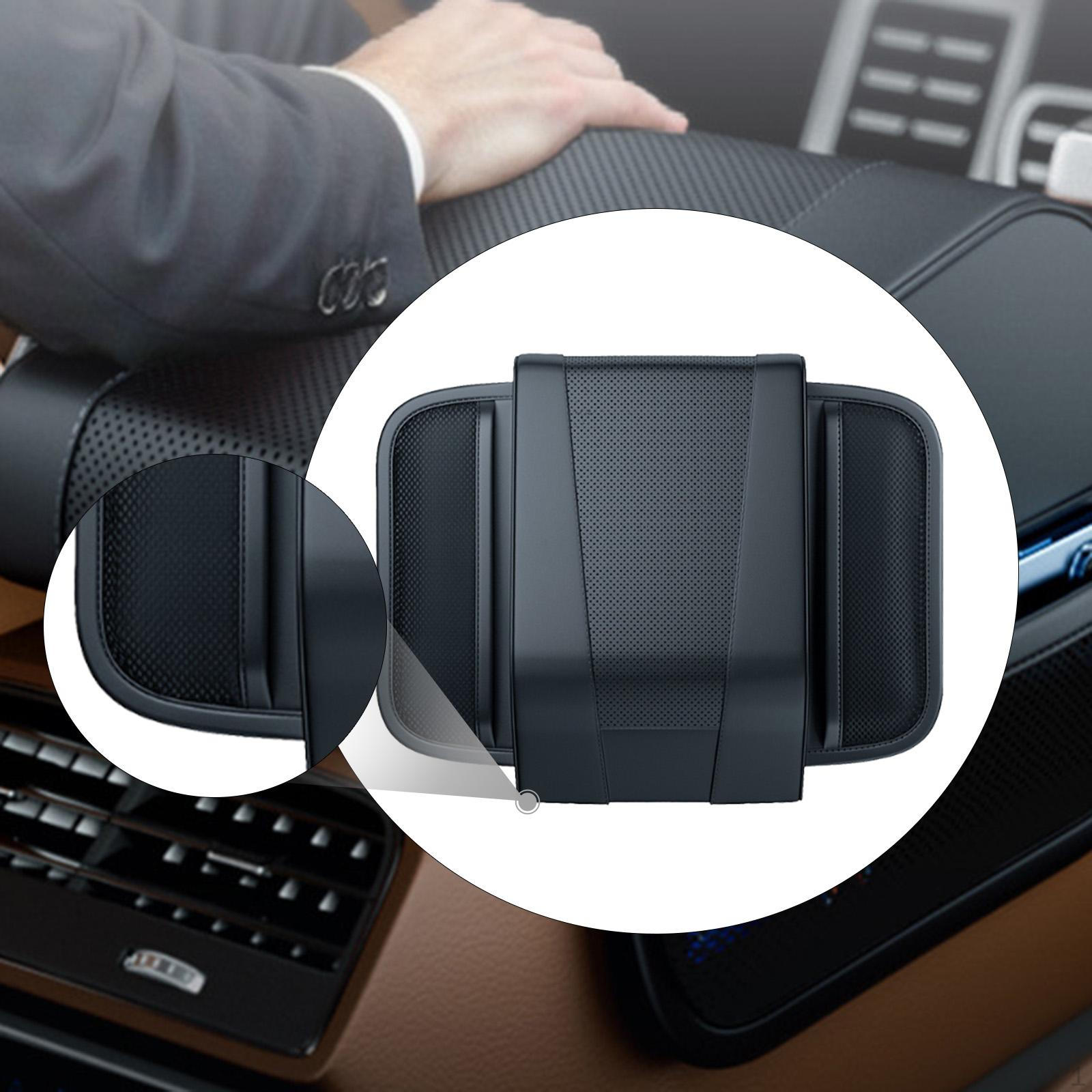 

Car Armrest Cushion Center Consoles Cover,with Storage Pocket,Soft,Breathable Arm Pad