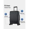 OIWAS Front-Open Carry-On Luggage with USB Charging