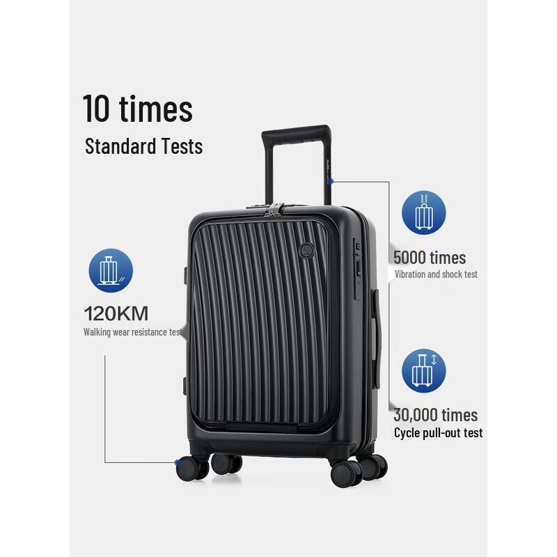 

OIWAS Front-Opening PC Hardshell Luggage