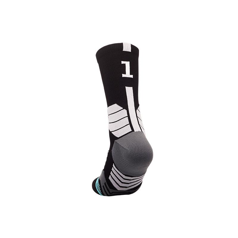 Basketballsocken für Erwachsene aus atmungsaktivem Nylonmaterial für sportliche Leistung und Feuchtigkeitstransport