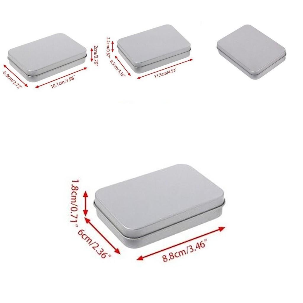Matte Iron Box For Digital Packaging Gift Jewelry Box Hardware Tools Storage Candy Packaging