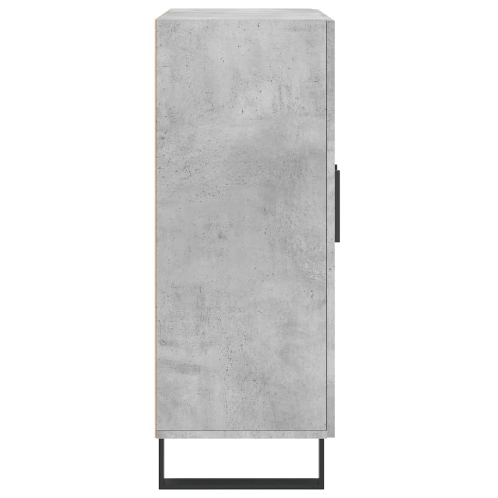 Sideboard Betongrau 69,5 x 34 x 90 cm Holzwerkstoff