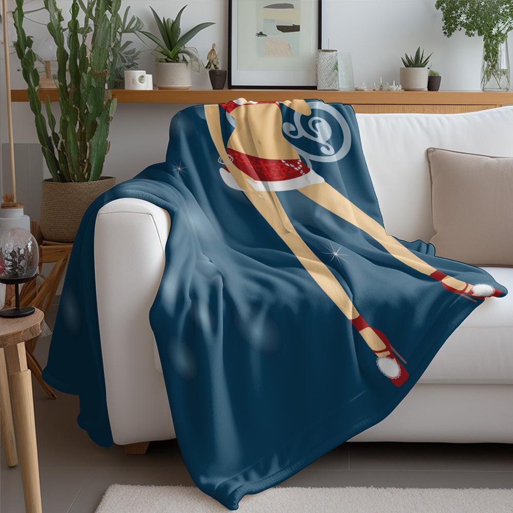 Soft Throw Blanket Cozy Flannel Fleece Warm Lightweight Home Decor Bedding Gift Novelty Design Pattern Vintage Retro Aesthetic S