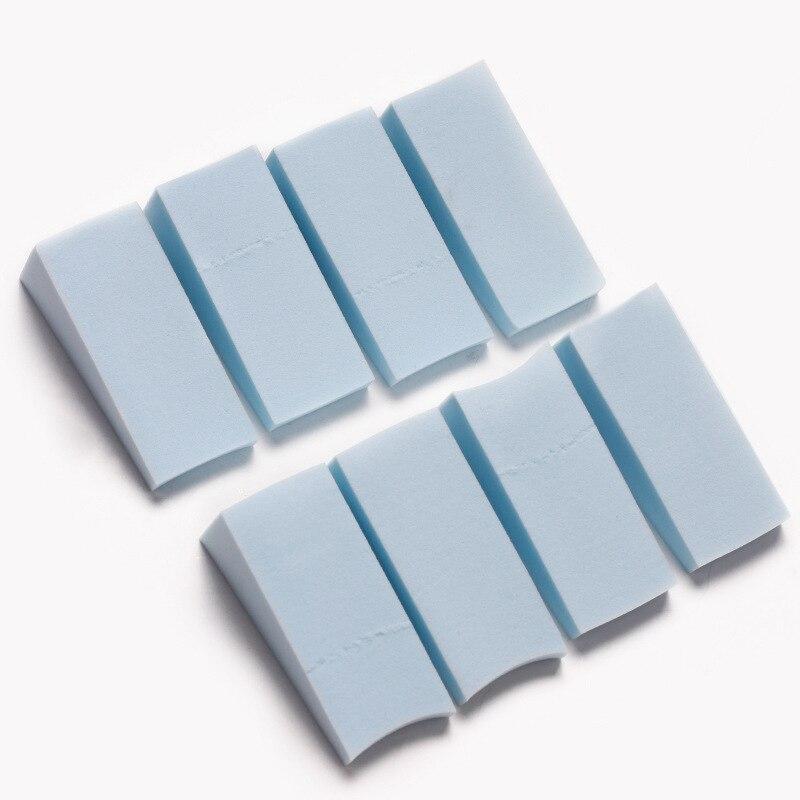 8Pcs Candy Color Soft Sponge for Gradient Effect Nail Art Manicure Tool