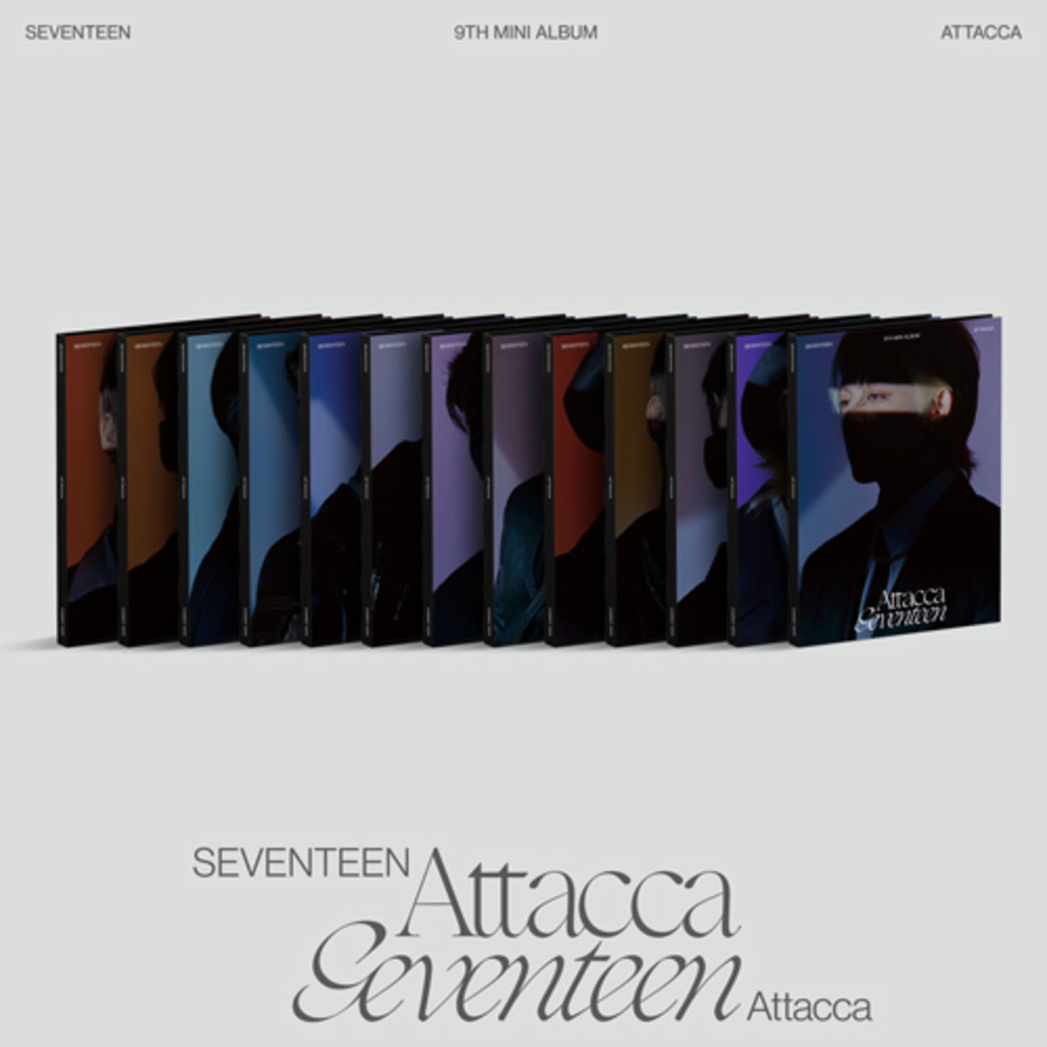 Seventeen 9-й мини-альбом [Attacca] CARAT версия. RANDOM