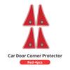 2Pcs/4Pcs Auto Car Door Corner Anti-collision Protector Sticker For VW Golf GTI Polo Passat Tiguan Jetta T-ROC Touareg Touran CC zr2