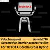 For TOYOTA Corolla Cross Hybrid -2025 Panel Navigation Screen Automotive Interior TPU Protective Film Anti-Scratch Sticker