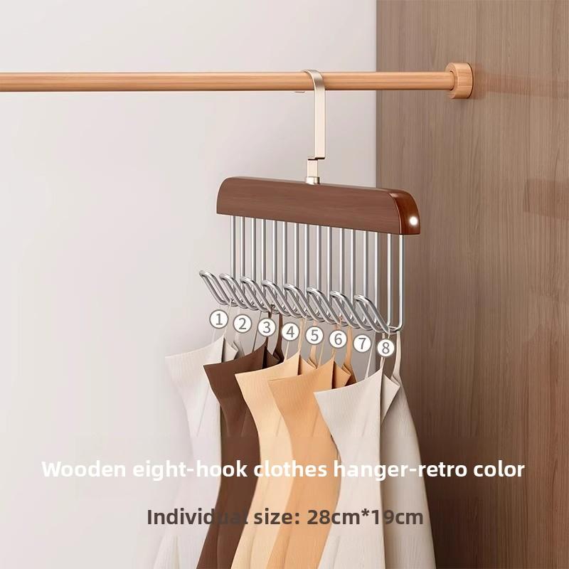 One Hook Multi-Hanging Household Dormitory Multifunctional Eight Hook Coat Rack