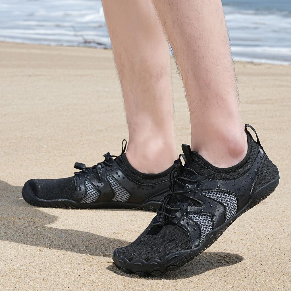 Fünf-Zehen-Sportschuhe Indoor-Fitnessschuhe Yoga-Trainingsschuhe Schnittfeste Füße Strandschuhe Amphibische schnelltrocknende Bachschuhe