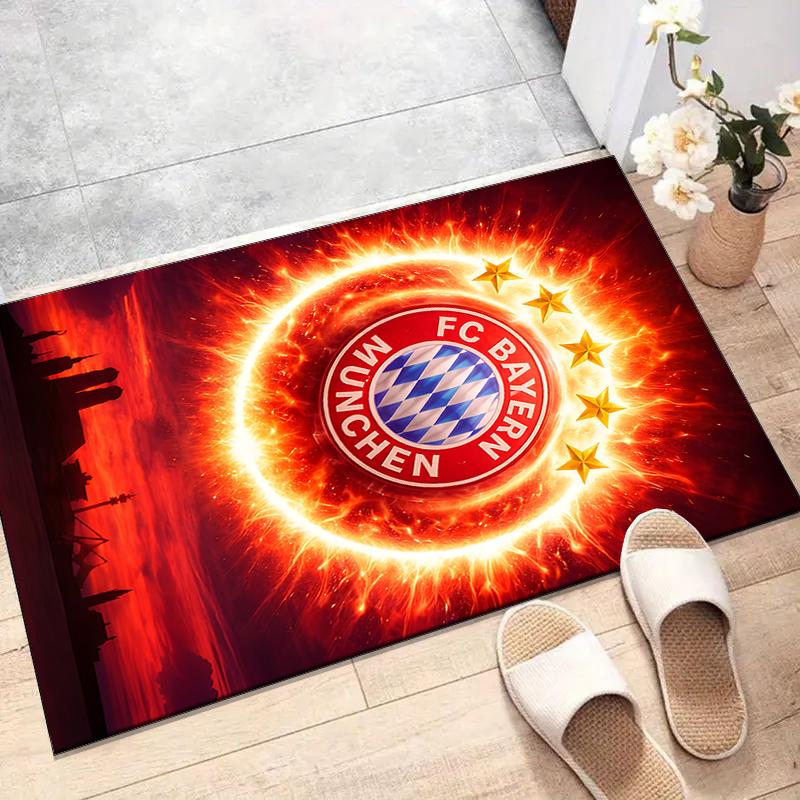 B-Bayern Munich (6)Printed Area Rug Carpet for Bedroom Living Room Home Decor Rugs Mat Non Slip Mat Rug for Bedside