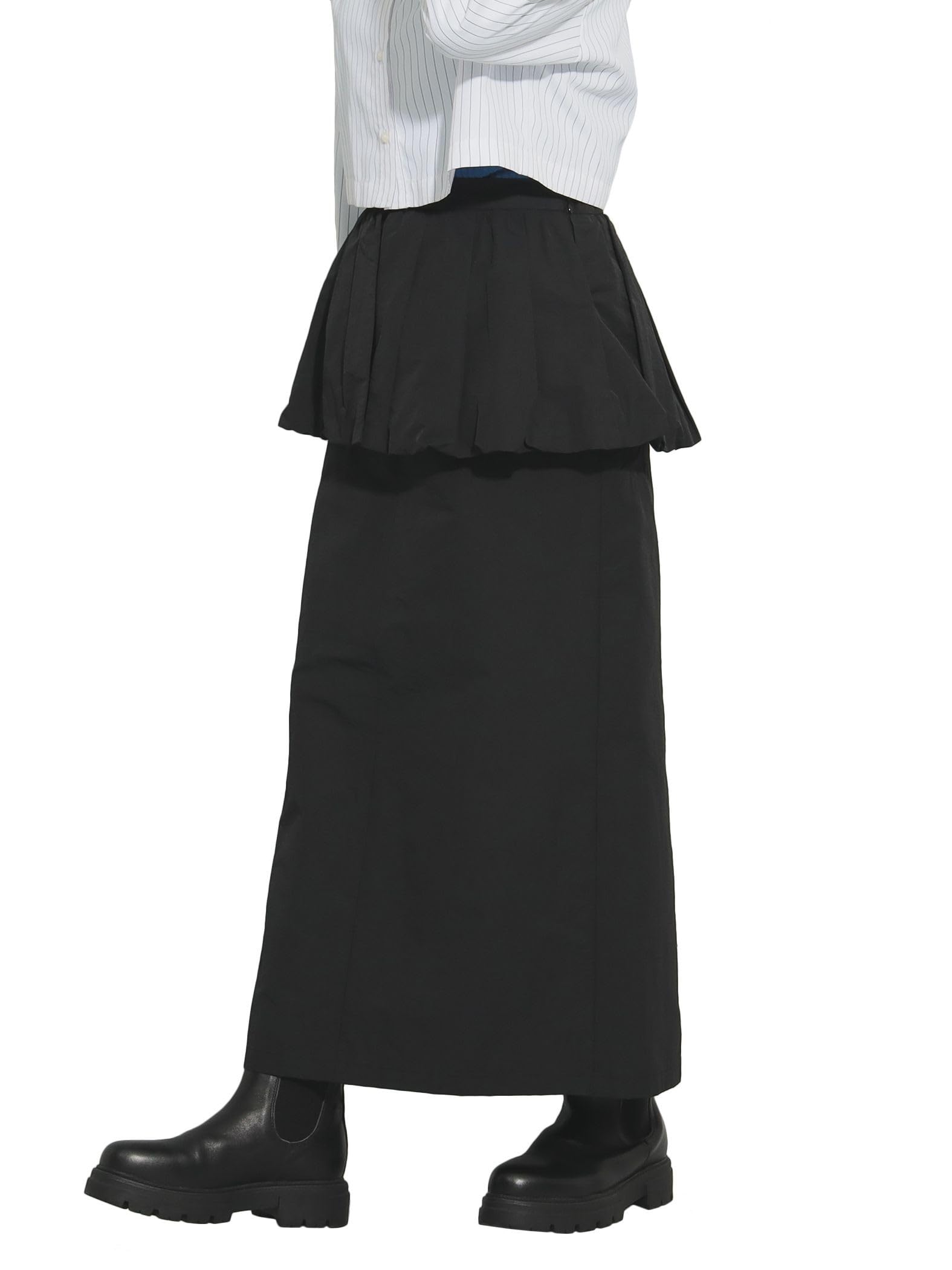 

Юбка Peplum Tight SK BLACK 0 [Raybeams] Женская чёрный