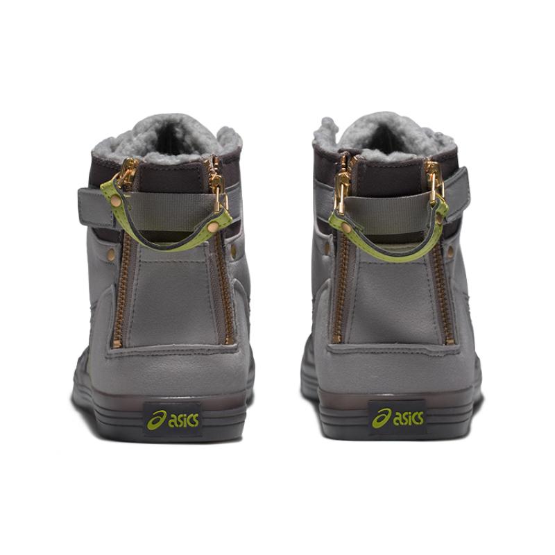 ASICS Double Clutch 'Gray Black Green' Sneakers 1203A172-022