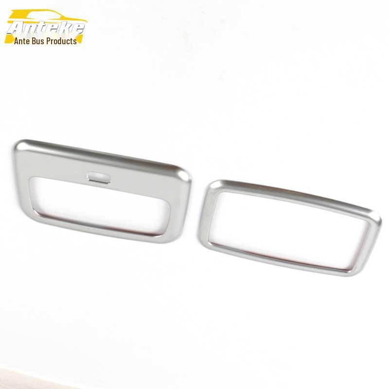 Haval H1 Reading Light Decorative Frame - Electroplated Silver Cover Sequin Sticker