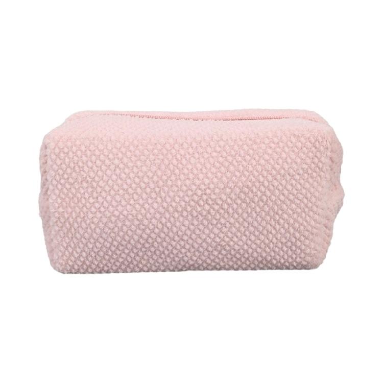 

Large Capacity Pen Case Plush Pen Pouches Multifunctionnal Pencil Case Travel Cosmetic Storage Bag for Girl рожевий