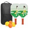 Wear Resistant Pickleball Paddle Anti Slip Grip Pickleball Training Equipment  For Men and Women