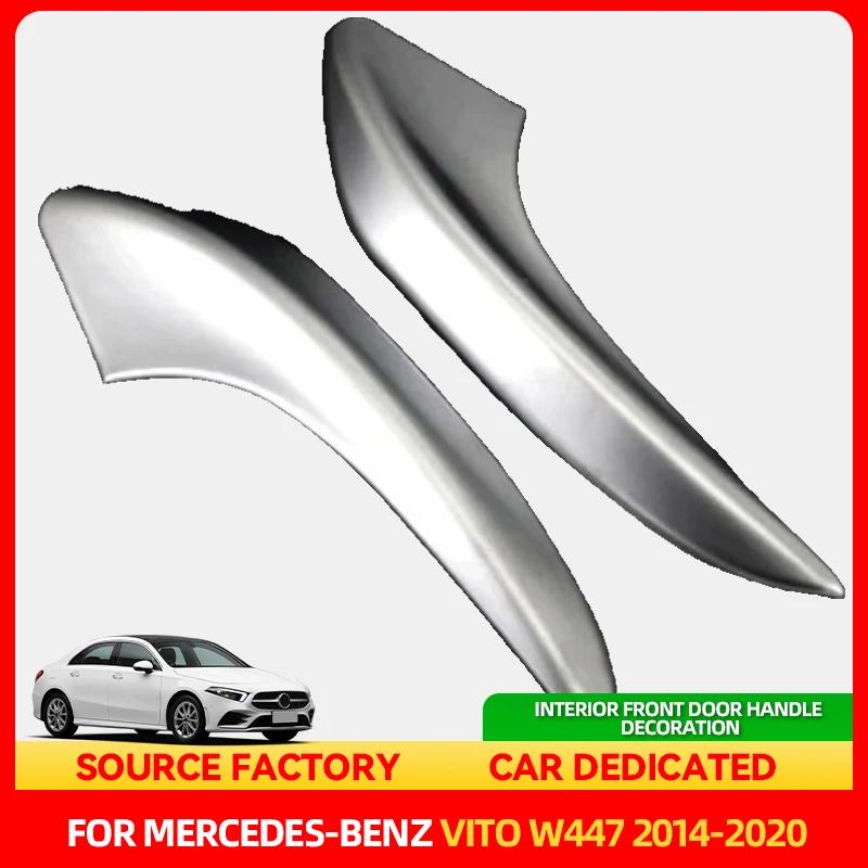

Hot Interior Mouldings Car Accessories for Mercedes-Benz Vito W447 2014-2020 ABS Matte Interior Front Door Handle Decorative Cov