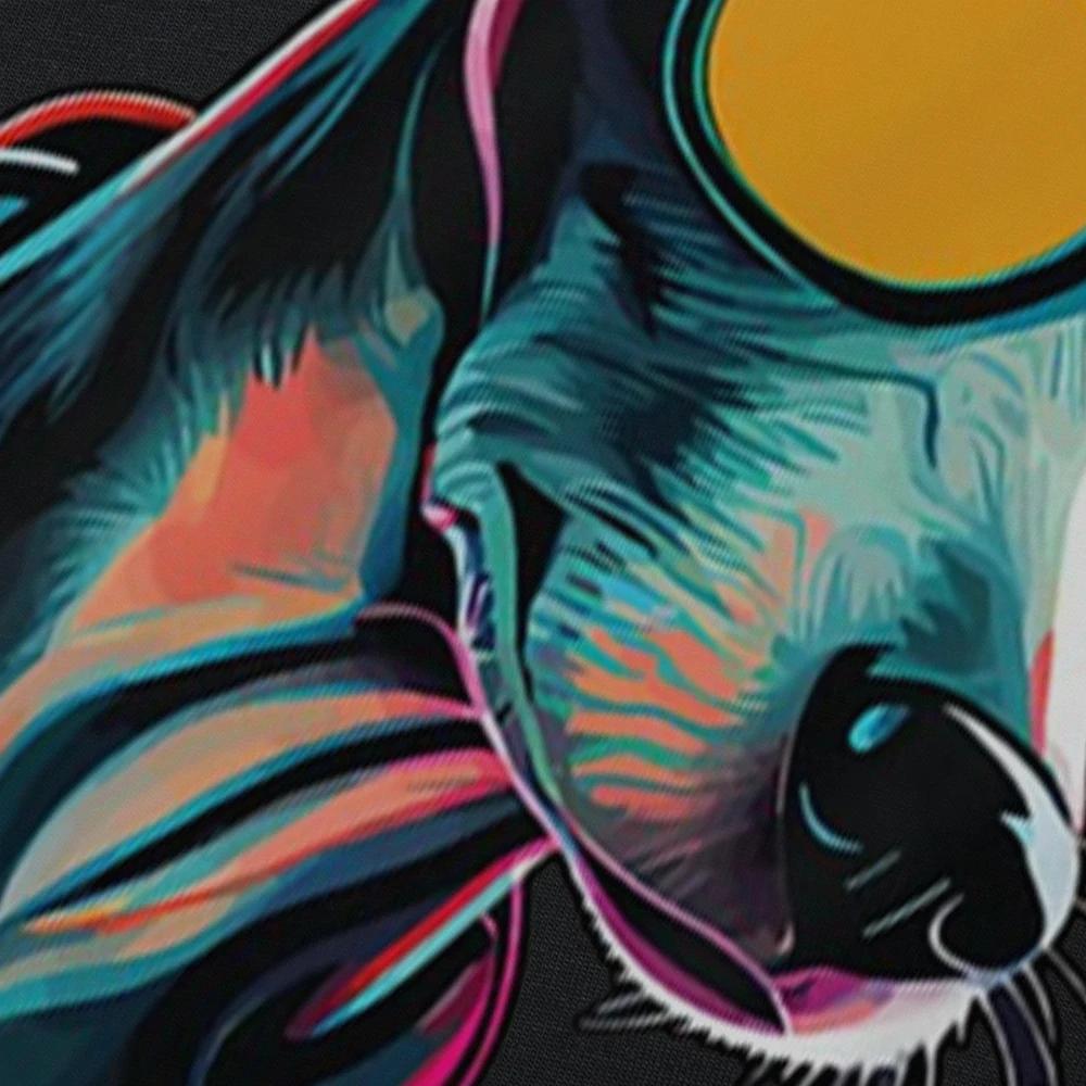 Maman et Papa Lunettes de Soleil Chien Cool Motif T-shirt Lévrier Italien Vêtements de Rue Cadeau Été Vêtements Homme et Femme