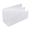 Acrylic Mail Sorter Transparent Mail File Organizer Clear Desktop Letter Holder  Desk Storage