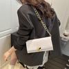 Summer New Chain Simple High-end Texture Solid Color Casual Portable Shoulder Underarm Bag Women