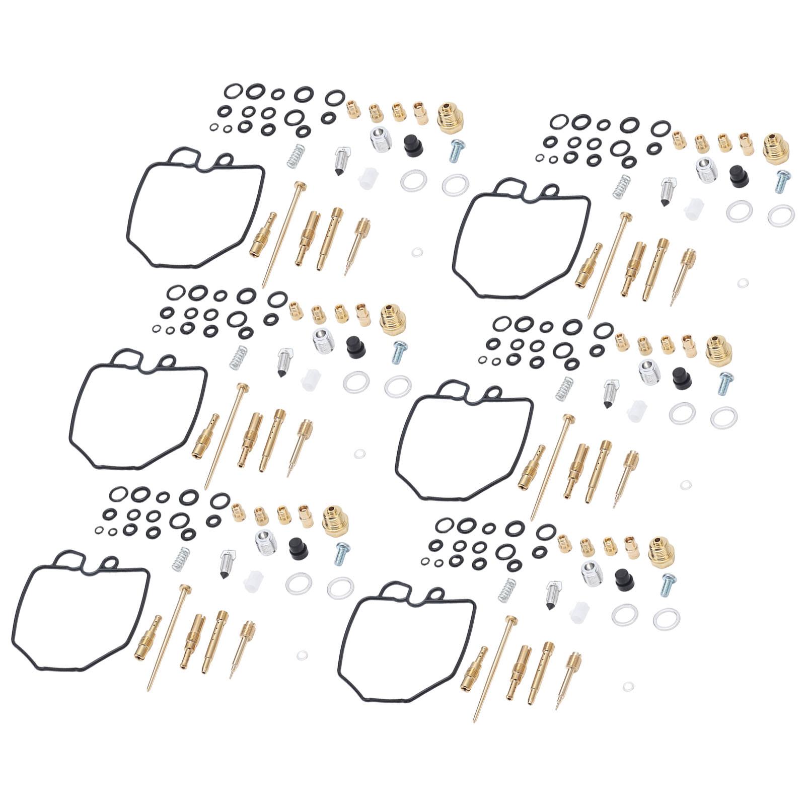 

6 Sets Motorcycle Carburetor Repair Kit Professional Replacement for CBX1000 CBX1050 1978‑1983