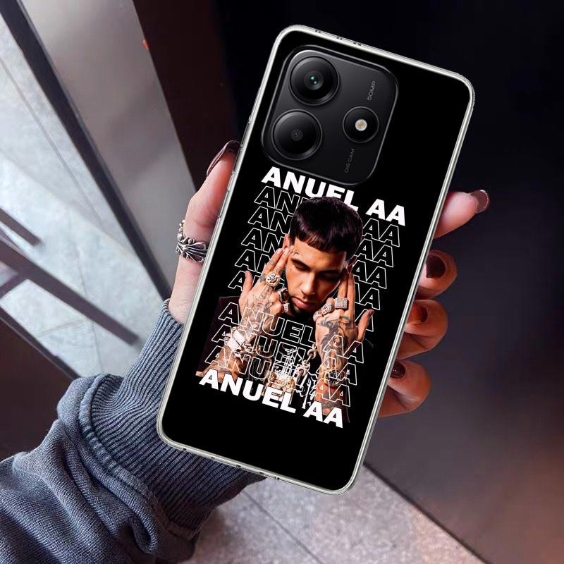 Anuel AA Real H-Hasta La M-Muerte Handyhülle für Xiaomi Redmi Note 15 14 14S 13 12S 12 Pro Plus 11S 11 10S 10 4G Hülle 11E 11T 5