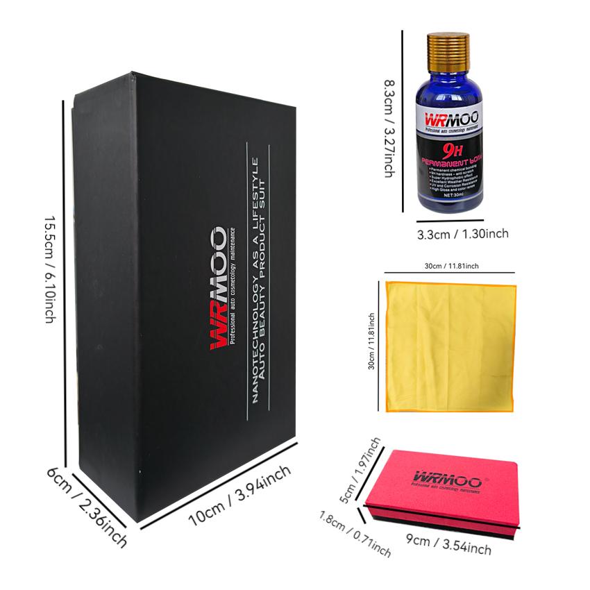 

Поверхность краски автомобиля 9H керамическое покрытие нано стеклянное покрытие жидкокристаллическое гидрофобное покрытие водостойкое полирующее средство покрытие