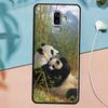 Cartoon Cute Panda Bear Case For Samsung Galaxy J3 J5 J7 2017 A3 A5 2016 A6 A8 J2 J8 A7 A9 2018 J4 J6 Plus Cover