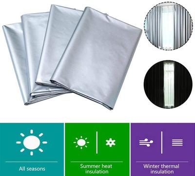 Blackout Curtains with Coated Lining Thickened Light Waterproof Blocking Thermal Insulated Window Curtain Panels for Bedroom