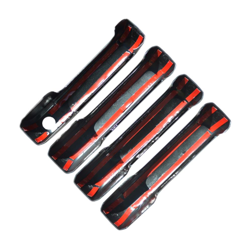 Car Door Handle Covers For Ford F150 F-150 2015 2016 2017 2018 2019 2020 Carbon Fiber Black Car Door Handle Cover Trim Stickers