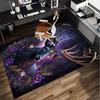 Deer With Floral Crown Office Rug Chair Mat, Entryway Carpet, Suitable for Front Door, Bedroom, Living Room, Desk, Holiday Gift