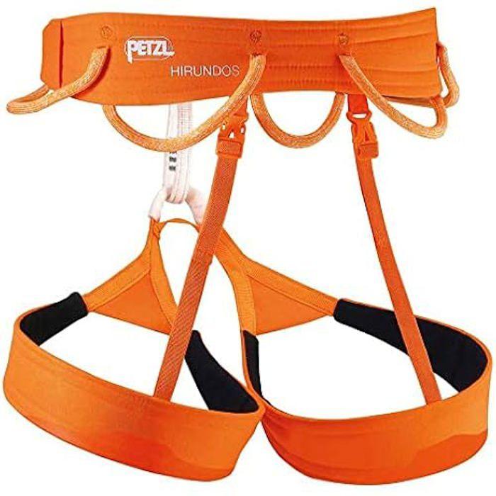 Harnais Mixte - PETZL - Hirundos - 310 G - Certification EC EN 12277 Type C - Couleur Orange
