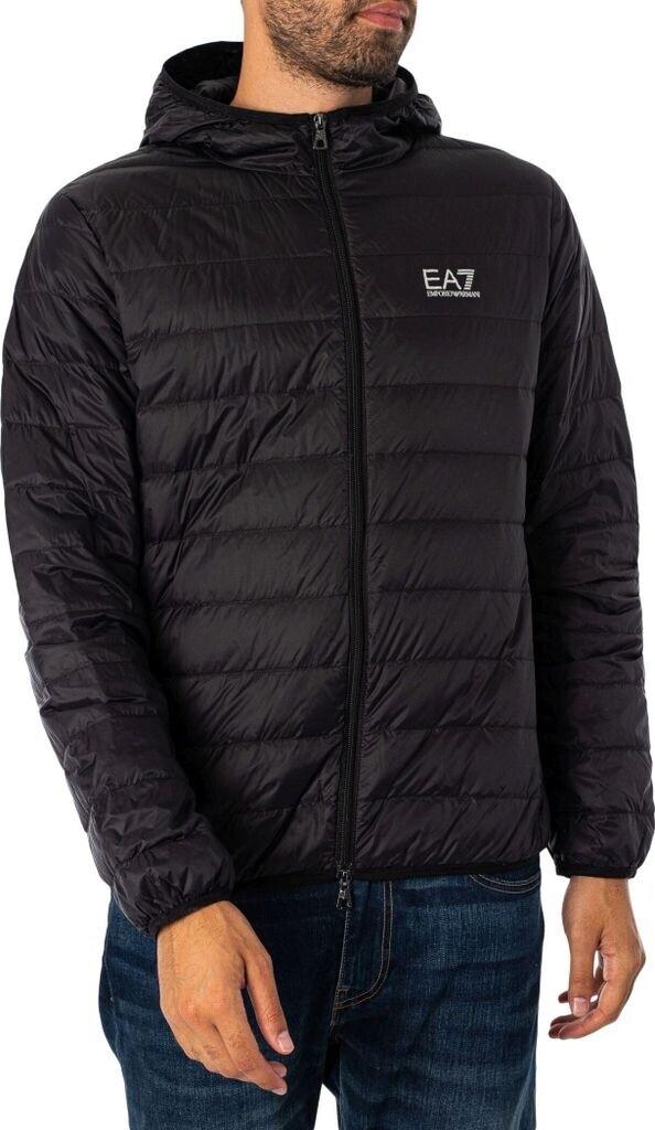 Зимняя куртка Emporio Armani Packable Down Jacket Core Identity (8NPB24-PNGPZ) черный серебристый