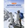 1 Paar Thermosocken aus Merinowolle für Herren Damen Winter Warmhalten Outdoor Ski Wandersocken Sport Thermococcus Verdicken M L X