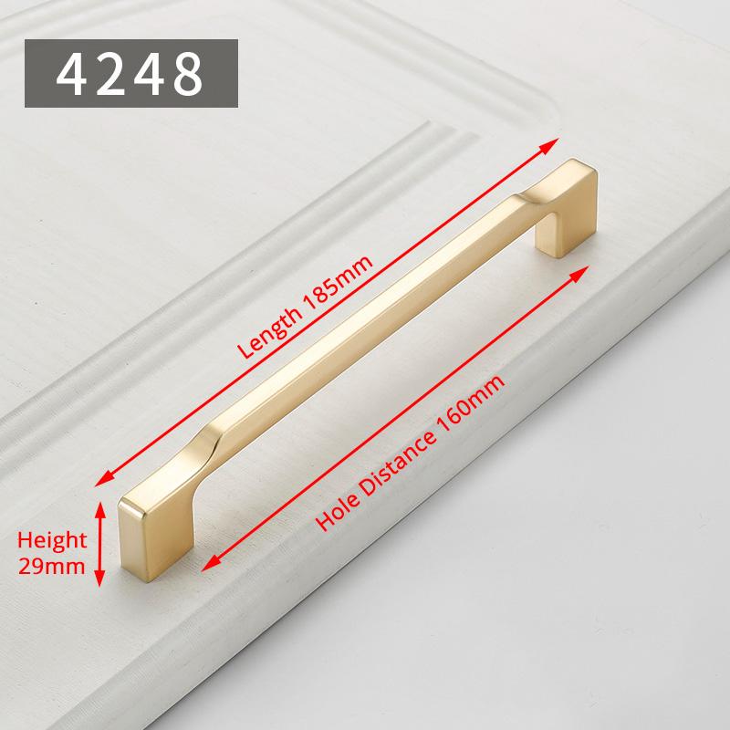 Zinc Alloy Pearl Gold Cabinet Knobs Kitchen Door Handles Drawer Cupboard Door Handle Cabinet Handles for Furniture Hardware