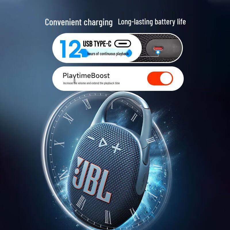 JBL CLIP5 Portable Waterproof Bluetooth Speaker