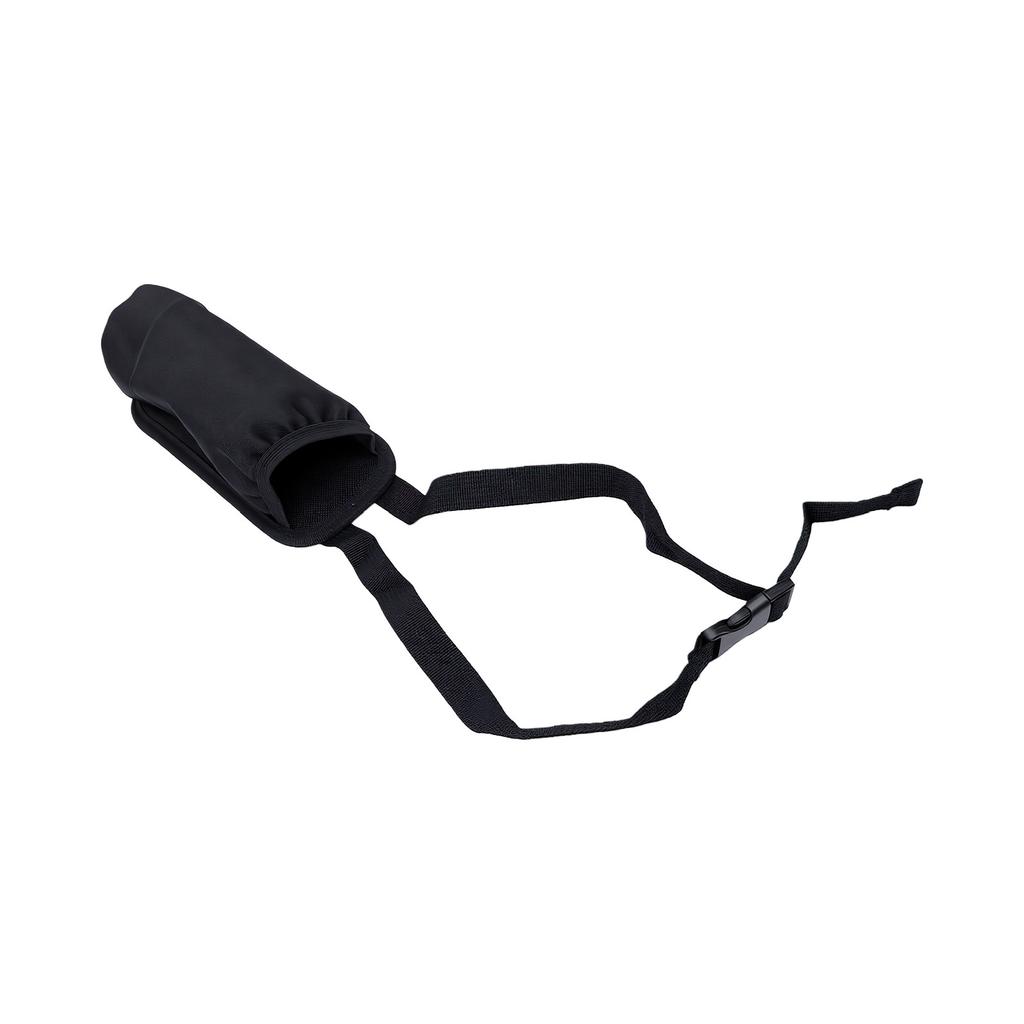 Fire Extinguisher Storage Bag Easy To Install Black Oxford Cloth Extinguisher Holder Bag For Car Seat Back