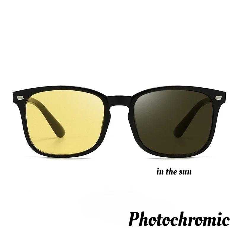 Lunettes de soleil mode homme et femme Nouvelle Jour et Nuit Lentilles Photochromiques Extérieures Lunettes de Soleil Vision Nocturne Lunettes Tendance Mode