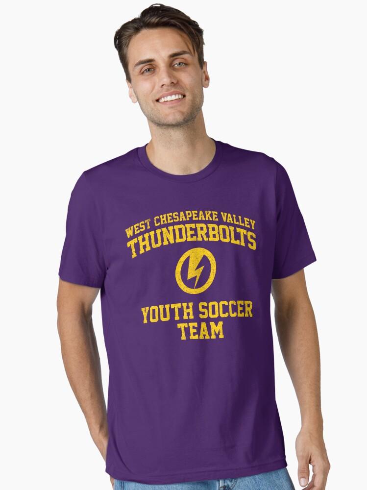 Thunderbolts West Chesapeake Valley Thunderbolts Youth Soccer Essential T-Shirt
