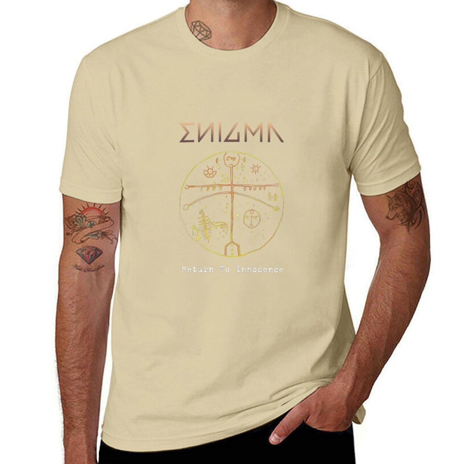XIXI Fashion Enigma Return to Innocence T-shirt custom ontwerp je eigen hippie kleding gepersonaliseerde dierenprint voor jongens Herenkleding XL