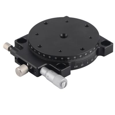 60x60mm RS60 L R Axes Trimming Platform Linear Stage Manual Displacement Sliding Table