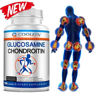 Glucosamine Chondroitin 2100mg - Boswellia, Turmeric, Quercetin, MSM 120pcs