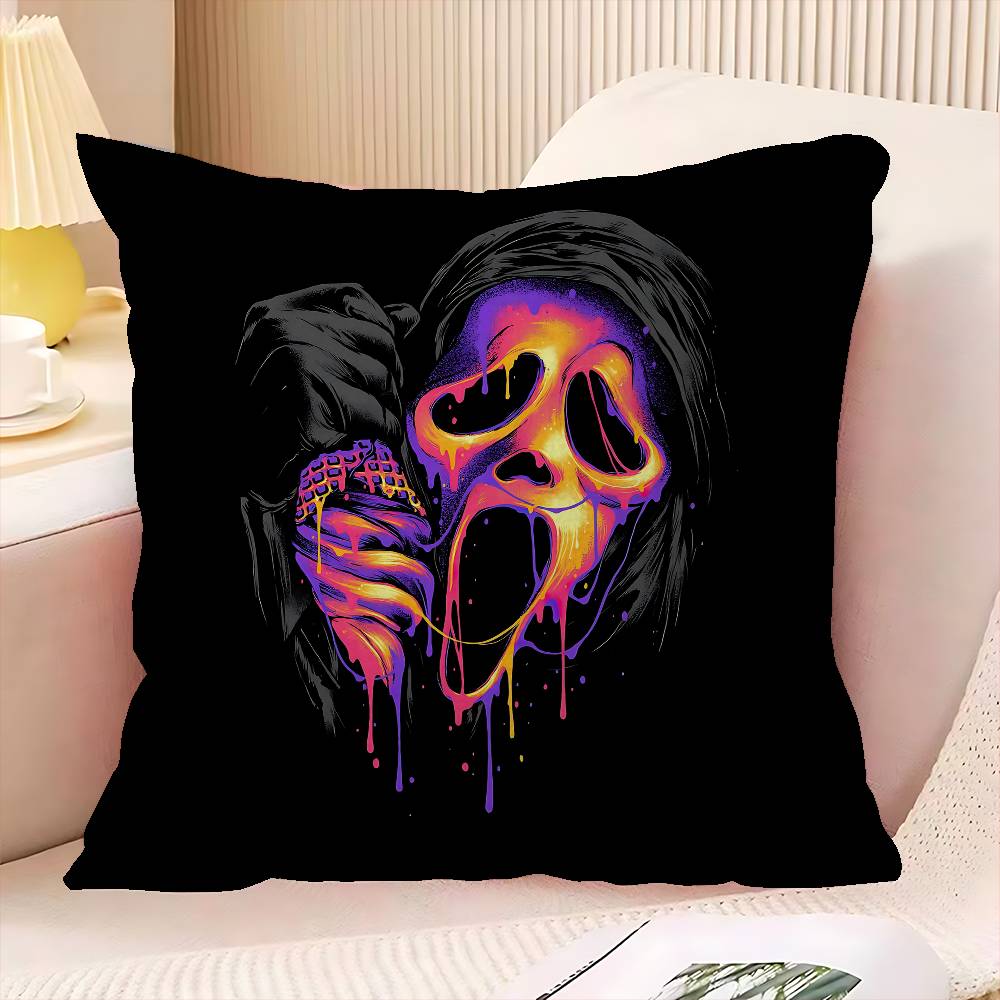 S-SCREAMS Horror Movie Pillowcases Home Bedding Decorative Pillow Cover Wedding Super Soft Pillow Case