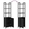 Bookshelf 6 Tiers 40 x 24 x 161 cm Engineered Wood