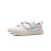 Li Ning Kinder Sport Lifestyle Serie Synthetisches Leder Freizeit Langlebig Niedrig geschnitten Kinder Skateschuhe Kinder Sneaker Weiß Rosa Blau YKCU080-6
