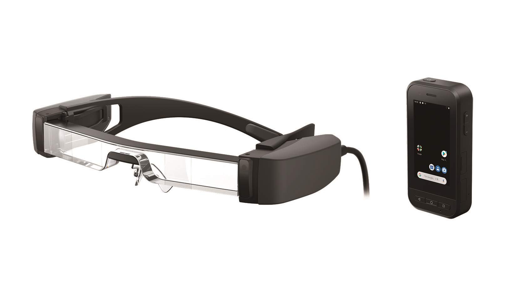 

Epson MOVERIO Smart Glasses Organic EL Panel FullHD Controller Included Model BT-40S
